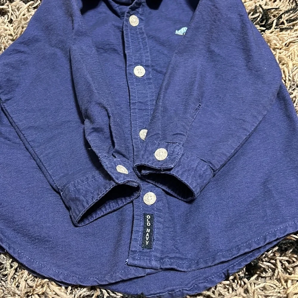 Old Navy Toddler 18-24 Mos Long Sleeve Button Down Shirt